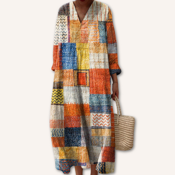 Nayla｜Vestido estampado