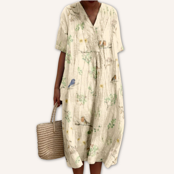 Lucía｜Vestido Estampado