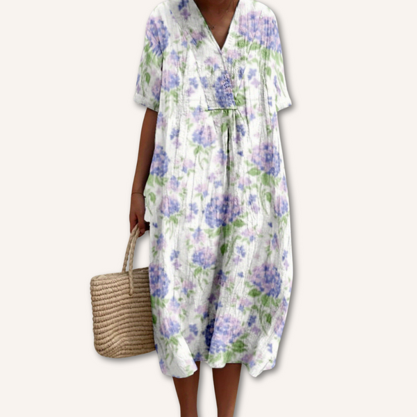 Eliza｜Vestido estampado