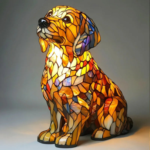 Estatua de Golden Retriever Lys Espiritual
